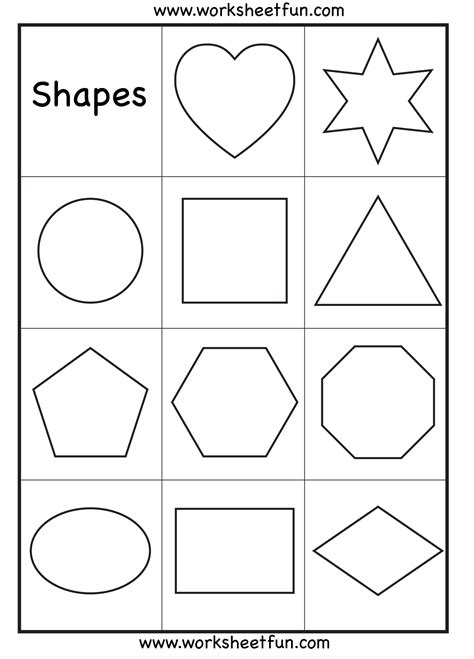 Shape-Cutting Alphabet Template